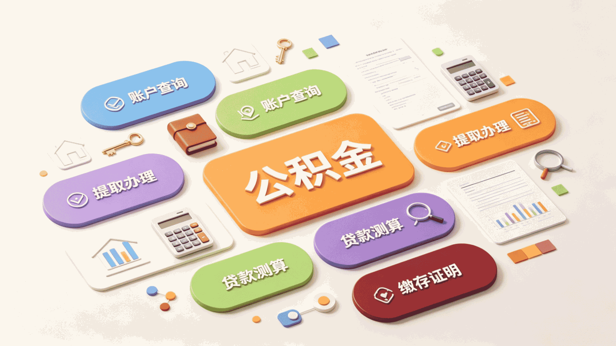 白银公积金在职提取怎么操作材料流程